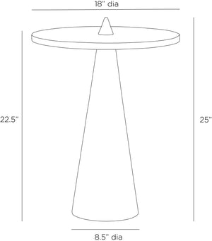 Aria Accent Table