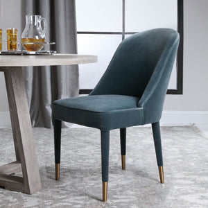 Brie Armless Chair, White (2 per box) (Copy) (Copy)