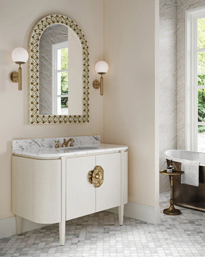 Pascal Brass Accent Table