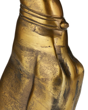 Ballyregan Brass Accent Table