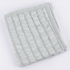 Ruched Quilt, Seaglass
