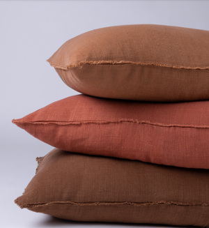 Ranier Linen Duvet - Ochre