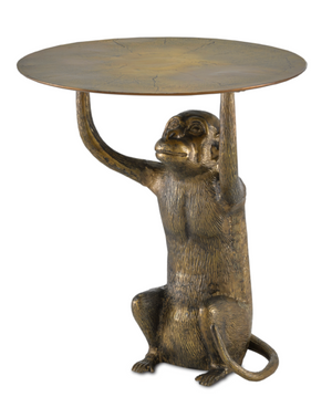 Abu Gold Accent Table