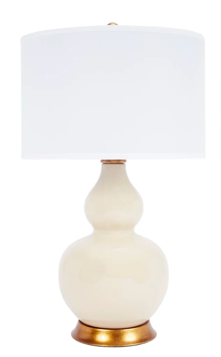 Ewan Cream Porcelain Lamp