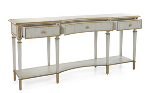 Vallejo Three-Drawer Console Table