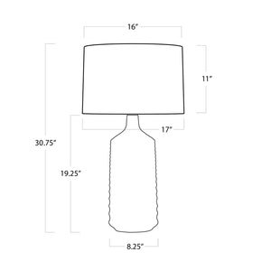 Temperance Ceramic Table Lamp