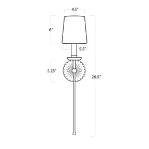 Clove Single Sconce