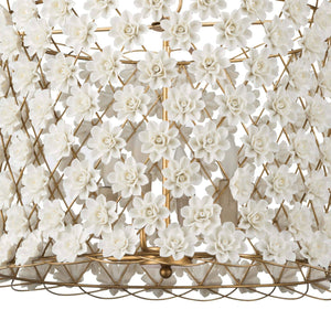 Alice Porcelain Flower Chandelier