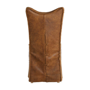 Delroy Armless Chair, Cognac 2 Per Box