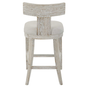Idris Counter Stool, White