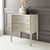 Gustavian Two Drawer Concave Nightstand