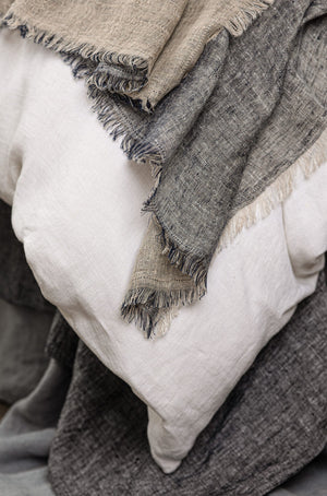 Kent Linen Bedspread- Indigo