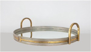 Champagne & Gold Tray