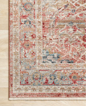 Claire-01 Red/Ivory