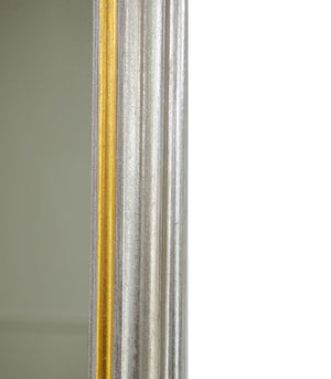 Silver & Gold Louis Philippe Wall Mirror - Small