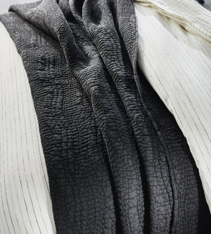 Slade Quilt- Asphalt