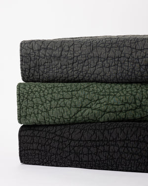 Slade Quilt- steel blue