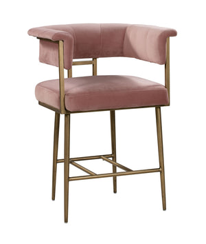 Astrid Blush Counter Stool