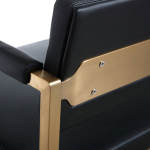 Director Counter Stool, Black