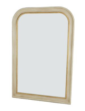 White & Gold Louis Philippe Wall Mirror