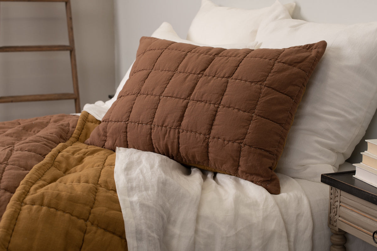 Spencer Quilt, Ochre