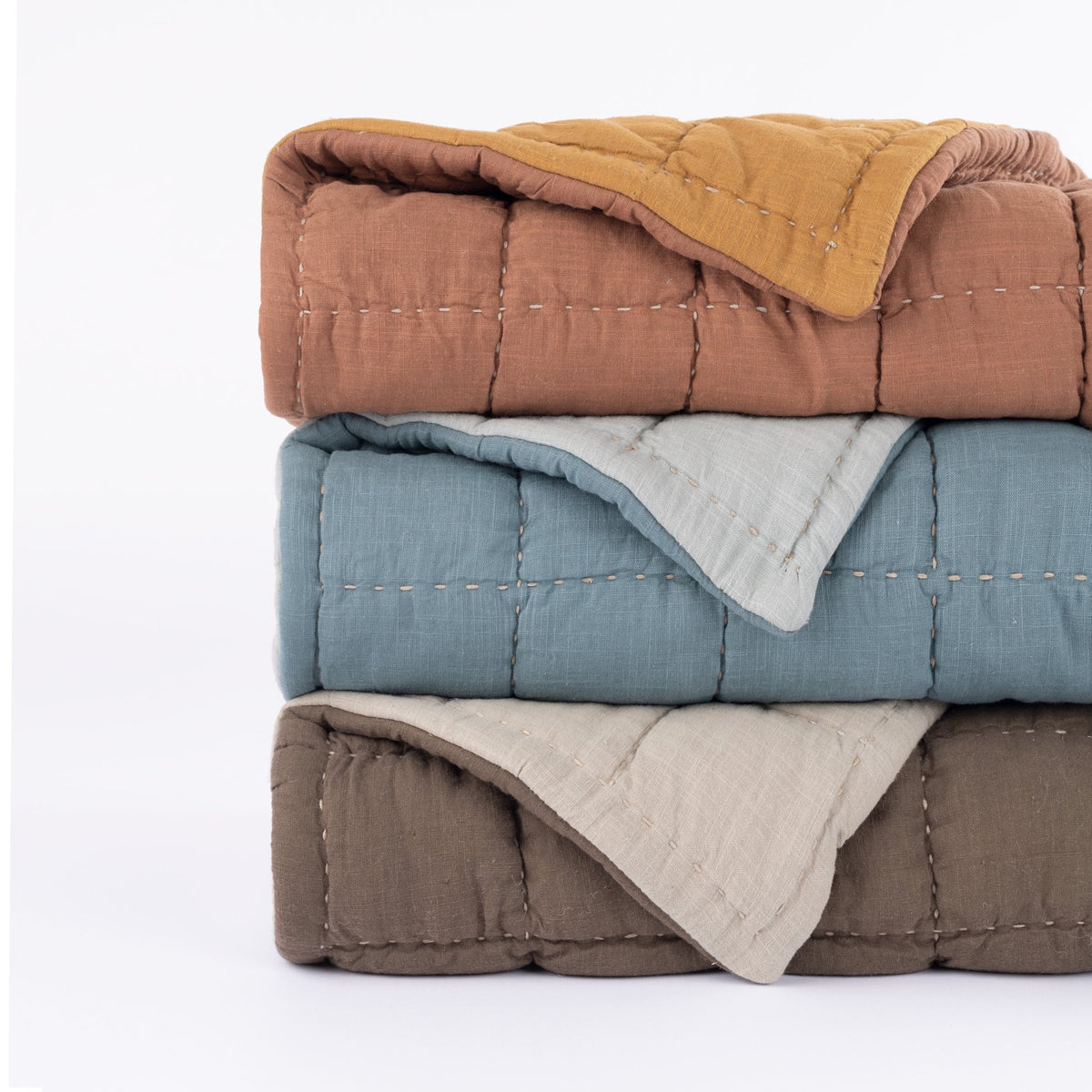 Spencer Quilt, Ochre