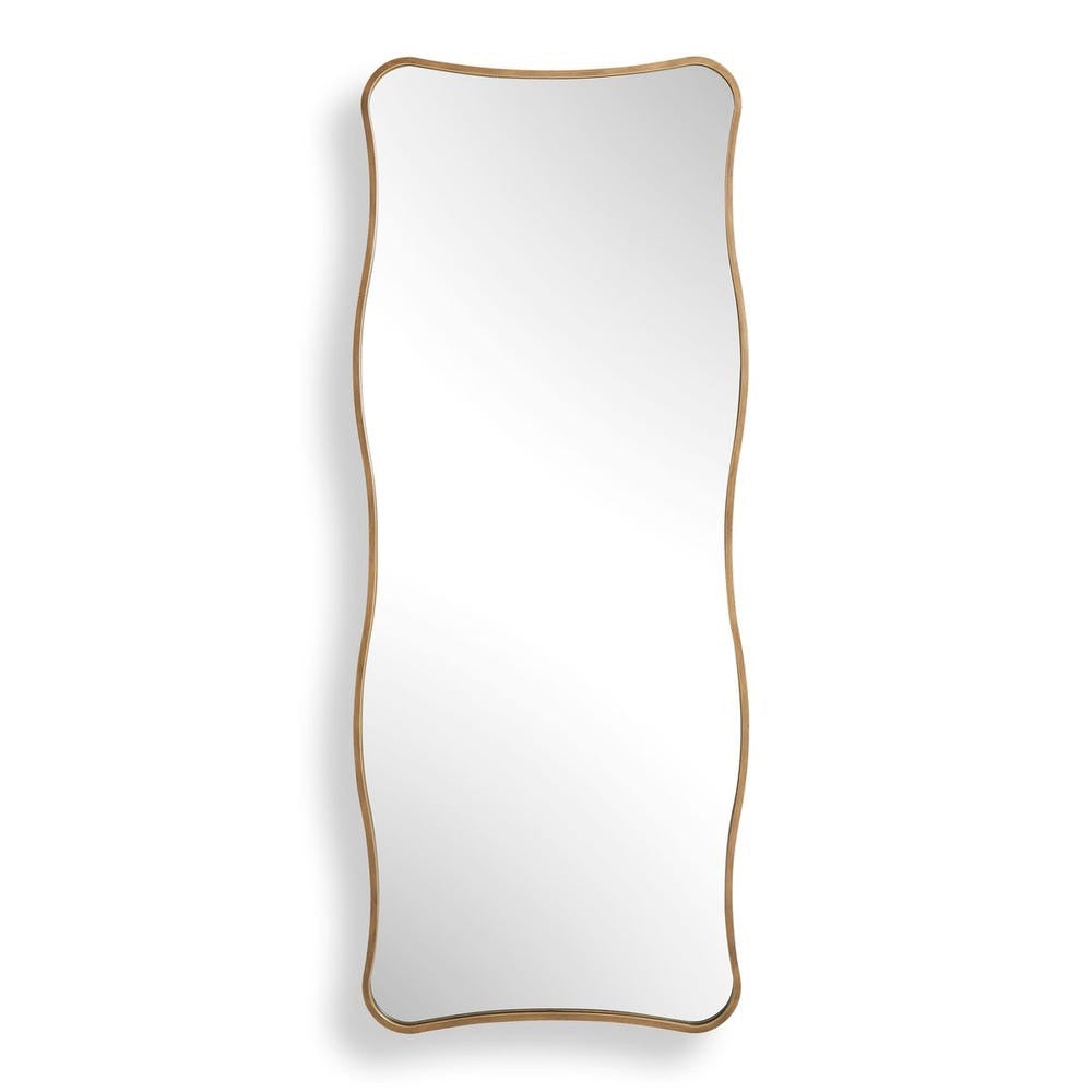 Pavia Tall Mirror, Gold