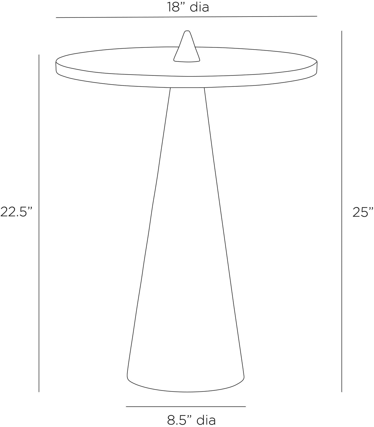 Aria Accent Table