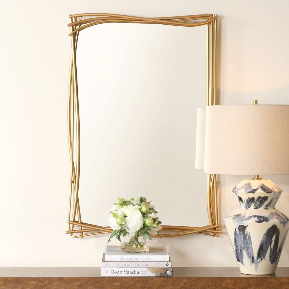 Curved Branched Mirror