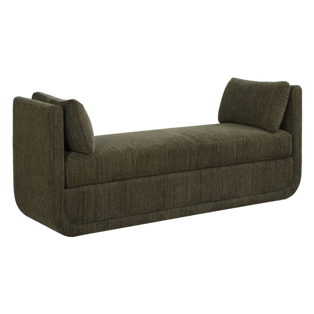 Abound oversized bench, herb