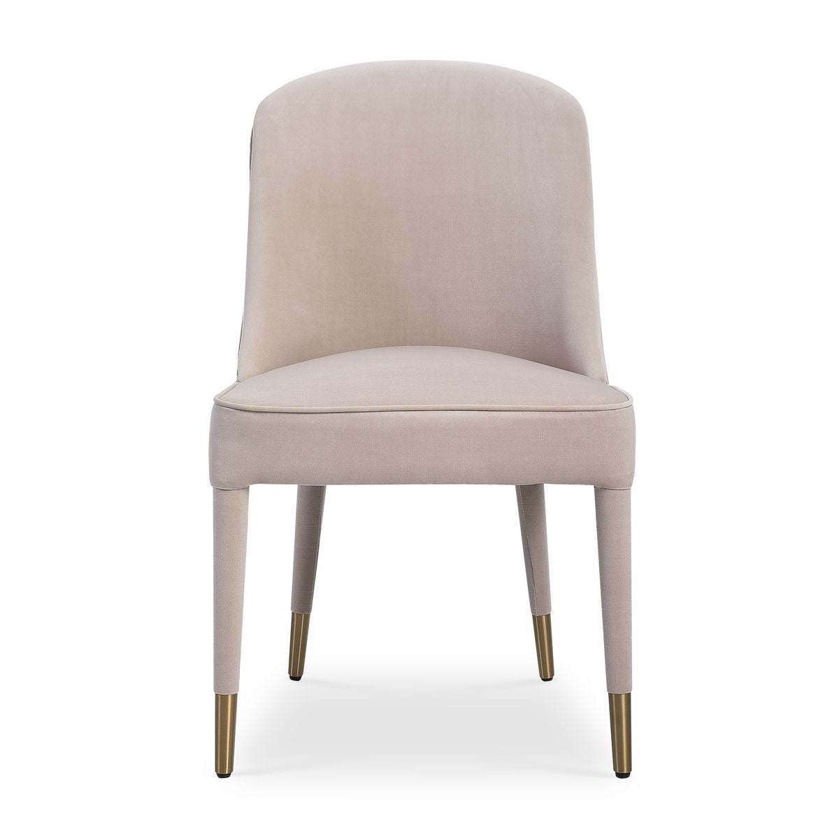 Brie Armless Chair, Champagne (2 per box)