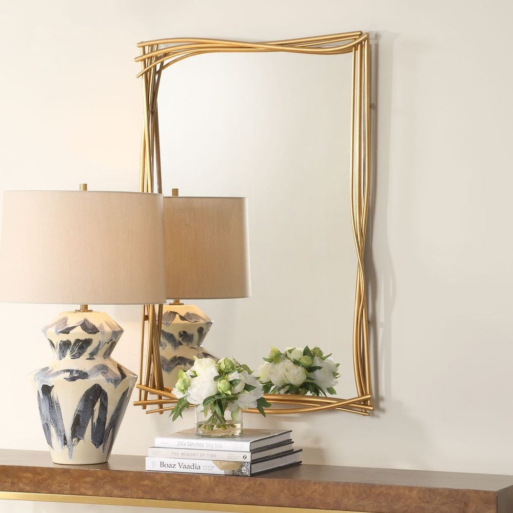 Curved Branched Mirror