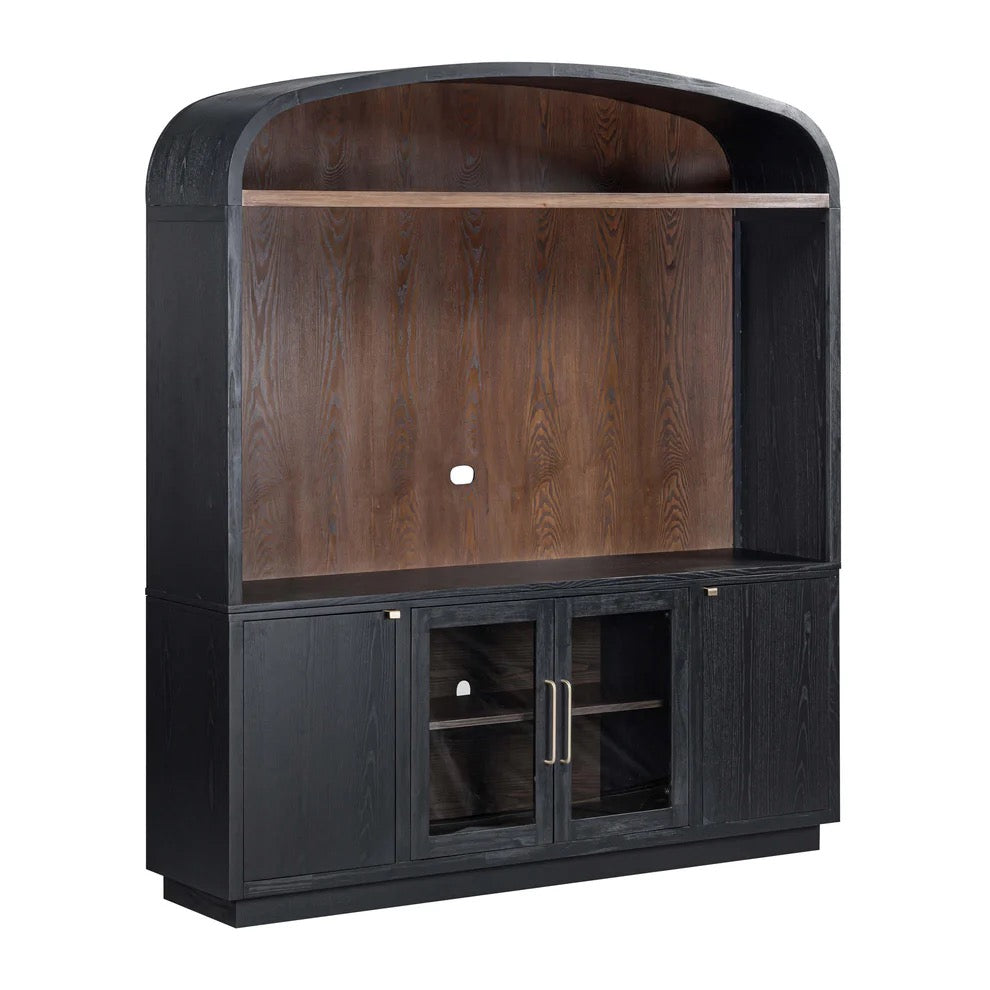 Marlow 77" Wood Entertainment Center