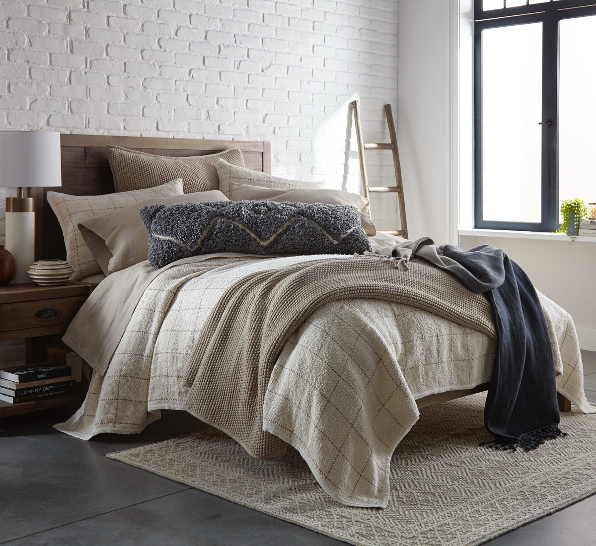 Evans Coverlet, Natural