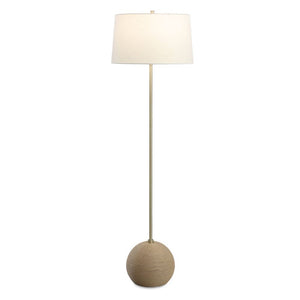 Captiva Floor Lamp, Brass