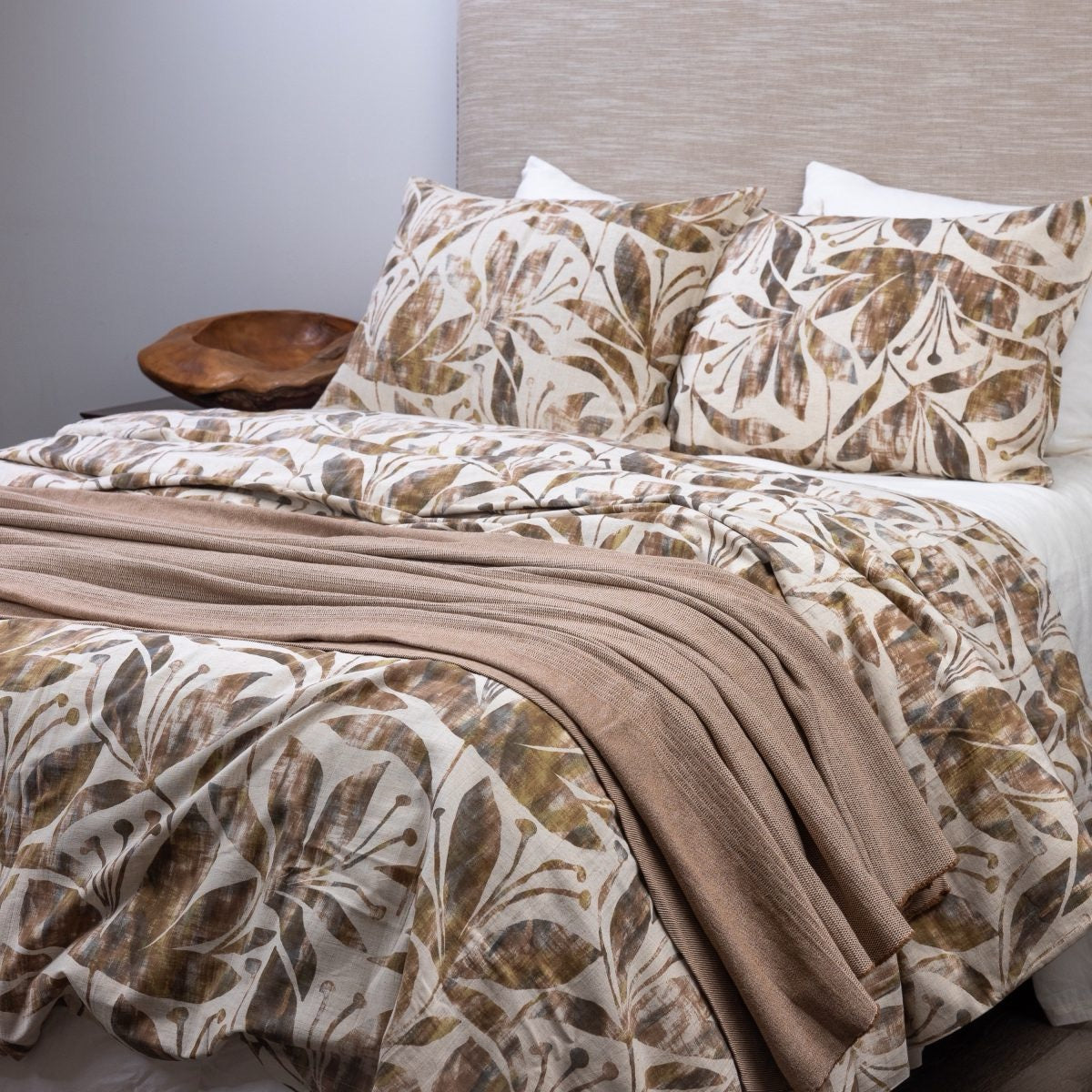 Burhan Coverlet, Terracotta