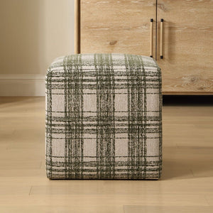 Joie Ottoman, ireland plaid