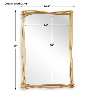 Curved Branched Mirror