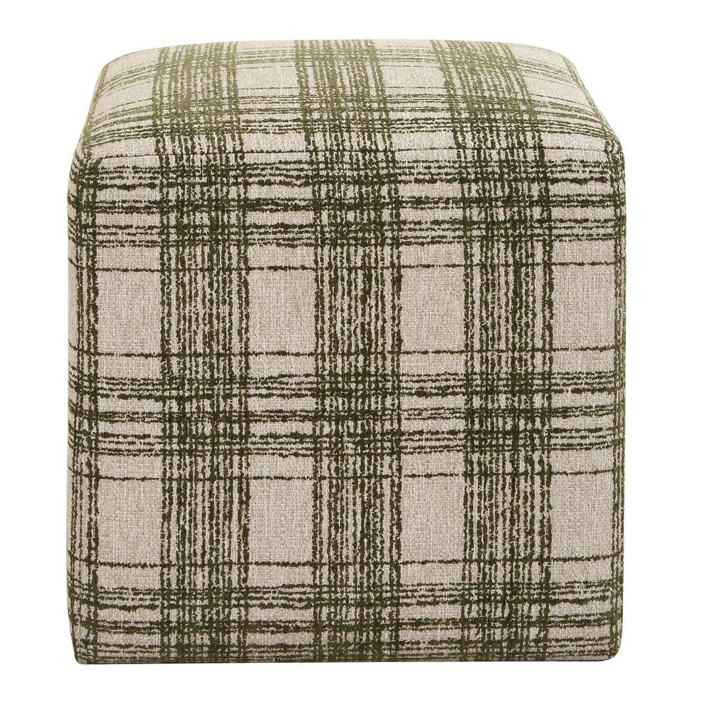 Joie Ottoman, ireland plaid