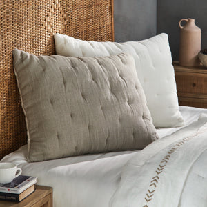 Cartwright Quilt, Ivory/Natural