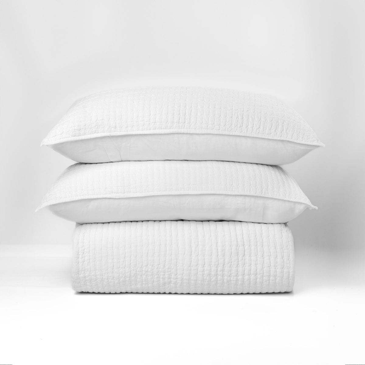 Catalina Linen Quilt, Walnut Brown (Copy)