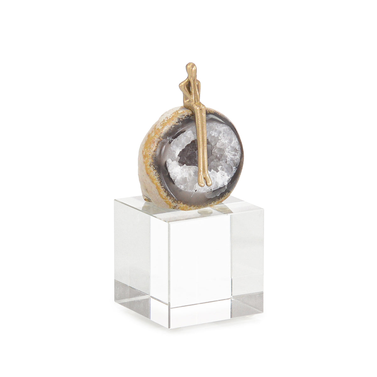 Agate Philosopher Sculpture, Small