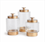 Braiden Canisters - set of 3