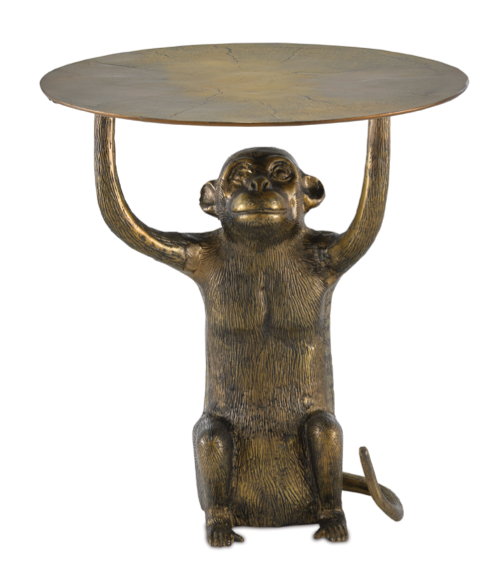 Abu Gold Accent Table