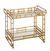 Odeon Gold Bar Cart