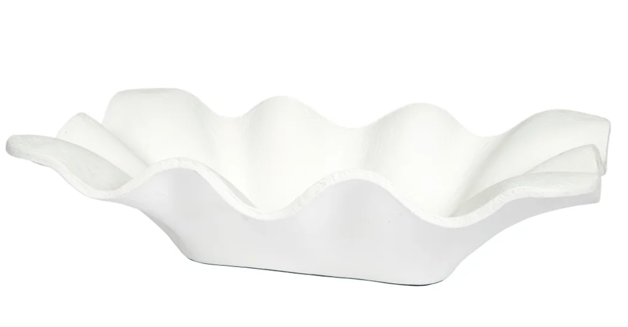 Furman Decorative Bowl - White
