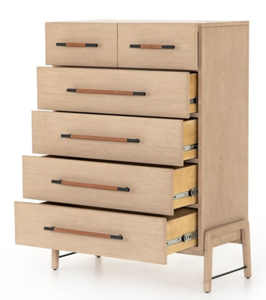Rosedale 6 Drawer Tall Dresser - Greene & Co Interiors Rosedale 6 Drawer Tall Dresser - Greene & Co Interiors