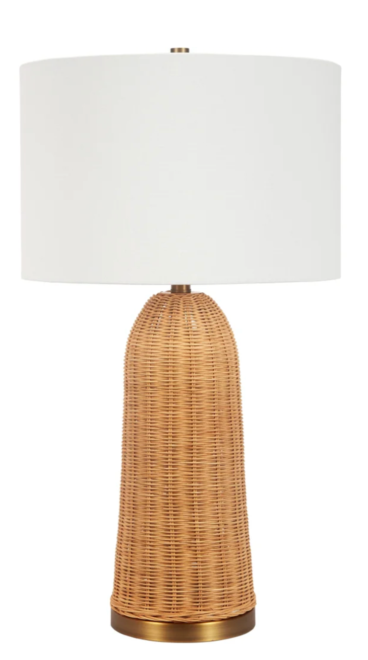 Freya Rattan Table Lamp