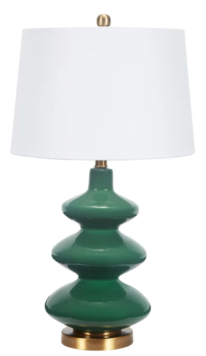 Arya Emerald Green Table Lamp