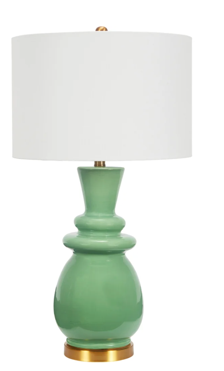 Sadie Green Table Lamp